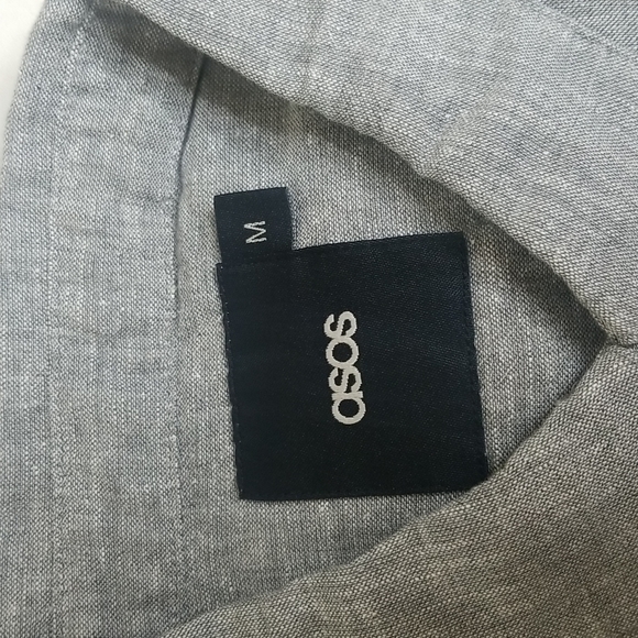 asos Button Down Long Sleeve Shirt - Picture 2 of 11